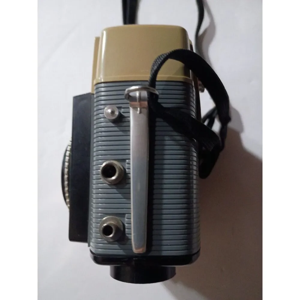 Vintage Kodak Brownie Starmeter (1960–1965) 127-film Camera w Supermite Flash